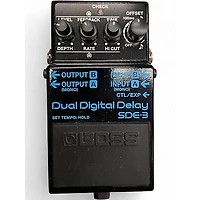 Used Boss SDE-3 Effect Pedal