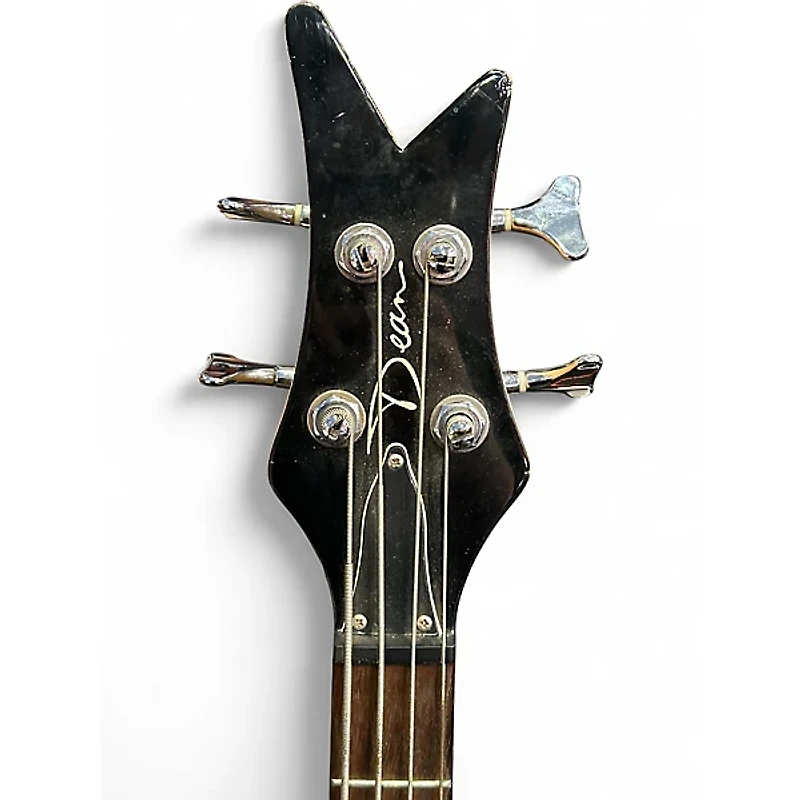 Used Dean Edge 10 Candy Apple Red Electric Bass Guitar