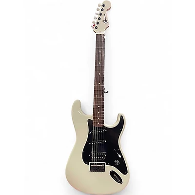 Used Charvel Jake E Lee Signature White Solid Body Electric Guitar