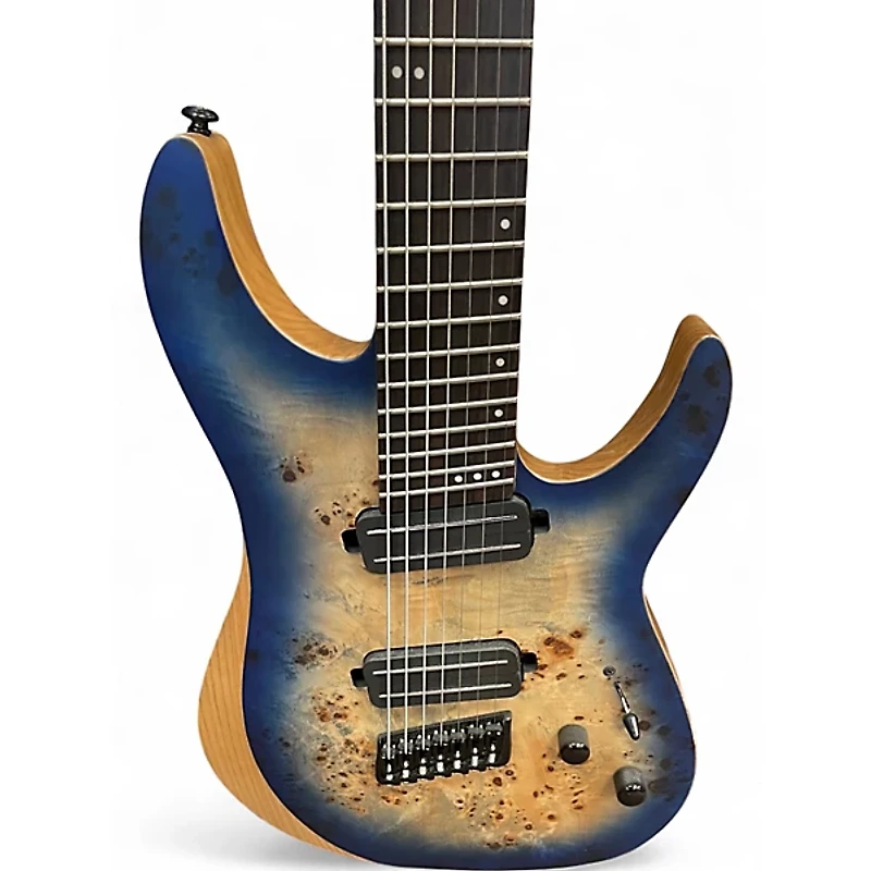 Used Schecter Guitar Research REAPER  7 Sky Burst Solid Body Electric Guitar
