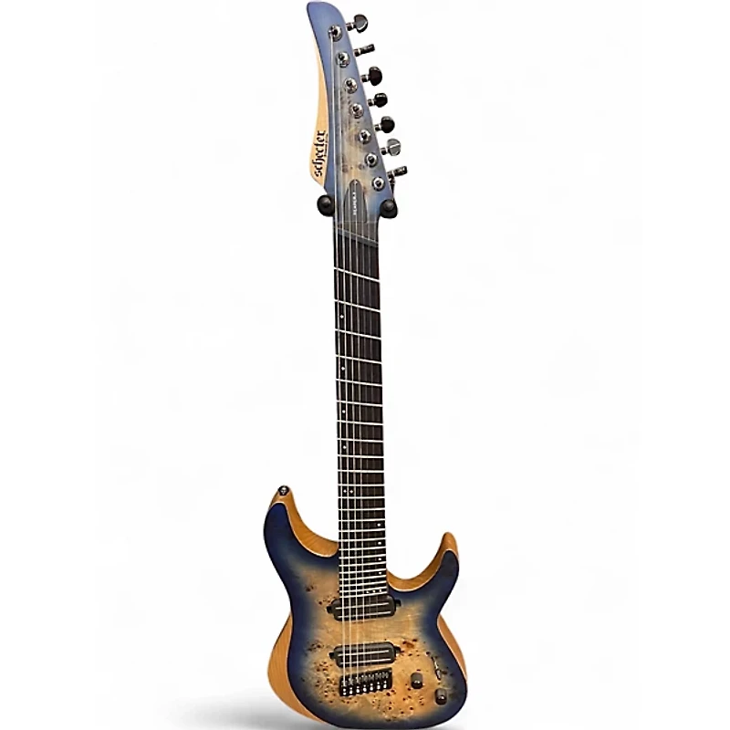Used Schecter Guitar Research REAPER  7 Sky Burst Solid Body Electric Guitar