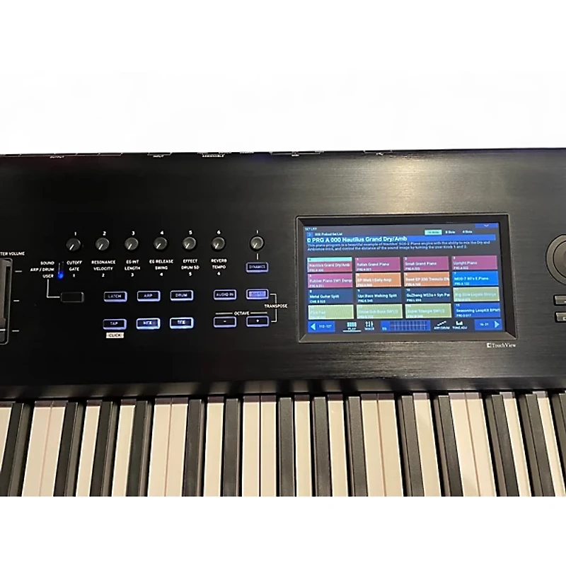Used KORG NAUTILUS 88 Keyboard Workstation