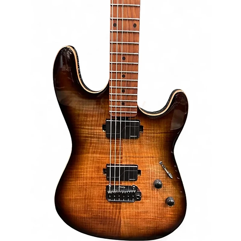 Used Sterling by Music Man Sabre Cobra Burst Solid Body Electric Guitar