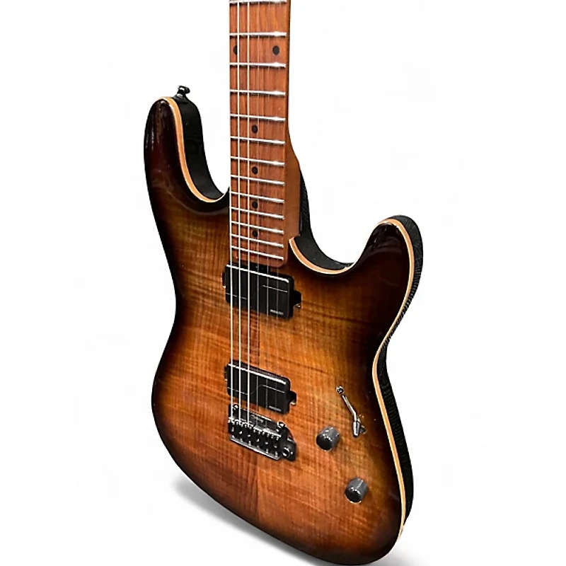 Used Sterling by Music Man Sabre Cobra Burst Solid Body Electric Guitar