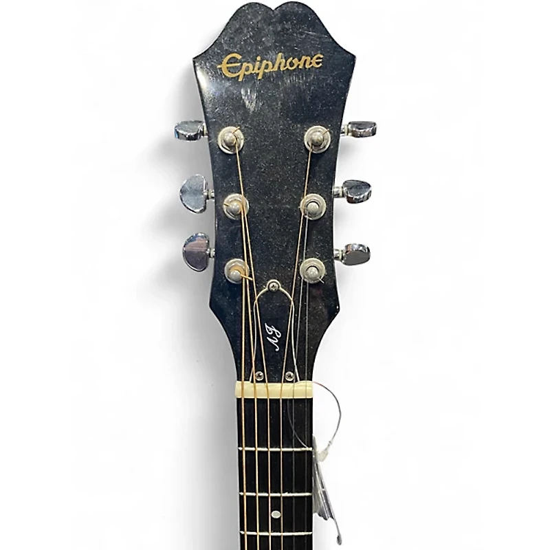 Used Epiphone AJ-210CE Natural Acoustic Electric Guitar