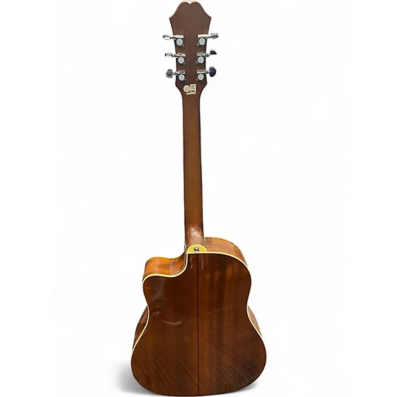 Used Epiphone AJ-210CE Natural Acoustic Electric Guitar