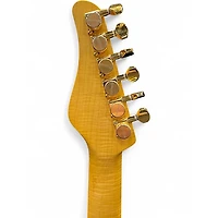 Used Schecter Guitar Research California Classic Transparent Amber Solid Body Electric Guitar