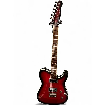 Used Fender Special Edition Custom Telecaster FMT HH Black Cherry Burst Solid Body Electric Guitar