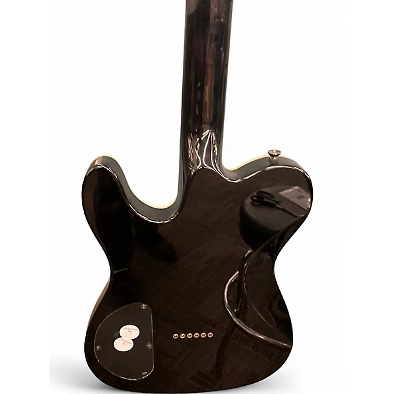 Used Fender Special Edition Custom Telecaster FMT HH Black Cherry Burst Solid Body Electric Guitar