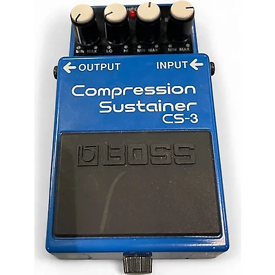 Used BOSS CS3 Compressor Sustainer Effect Pedal