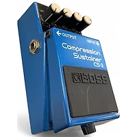 Used BOSS CS3 Compressor Sustainer Effect Pedal