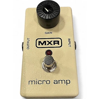 Used MXR MICRO AMP Pedal