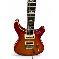 Used PRS SE Custom 24 Cherry Sunburst Solid Body Electric Guitar