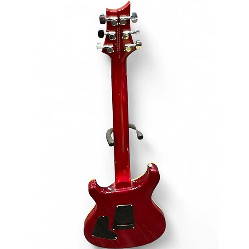 Used PRS SE Custom 24 Cherry Sunburst Solid Body Electric Guitar