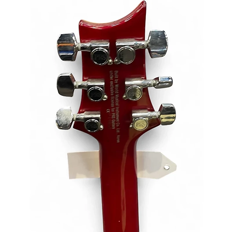 Used PRS SE Custom 24 Cherry Sunburst Solid Body Electric Guitar