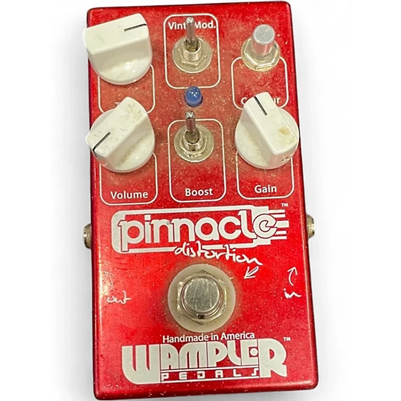 Used Wampler Pinnacle Standard Distortion Effect Pedal