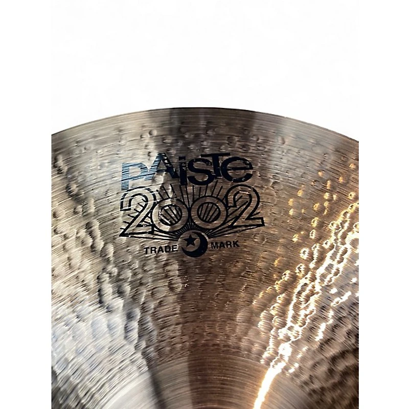 Used Paiste 18in 2002 Crash Cymbal