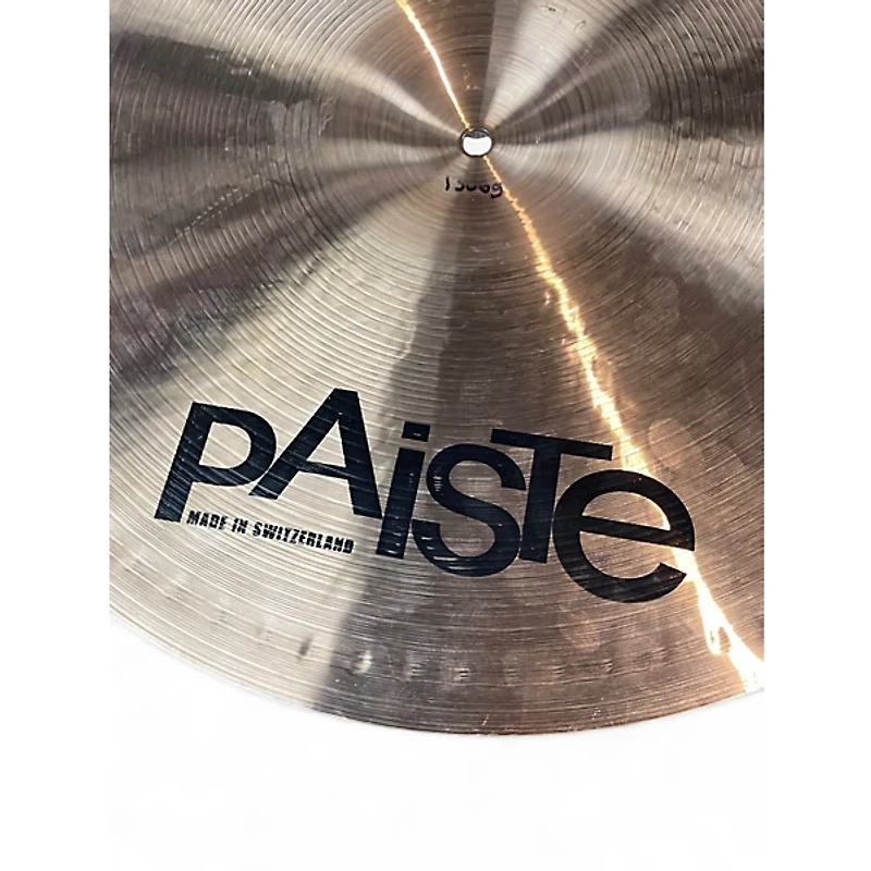 Used Paiste 18in 2002 Crash Cymbal
