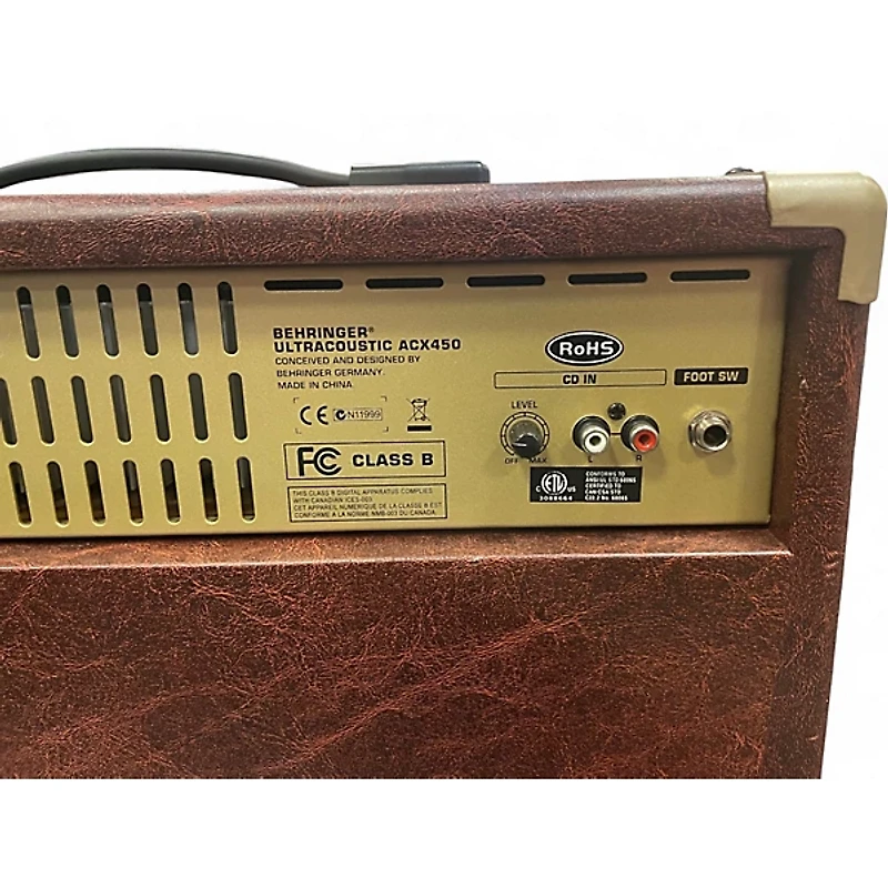 Used Behringer Ultracoustic ACX450 Acoustic Guitar Combo Amp