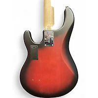 Used Sterling by Music Man Ray5 5 String Ruby Red Burst Satin Electric Bass Guitar