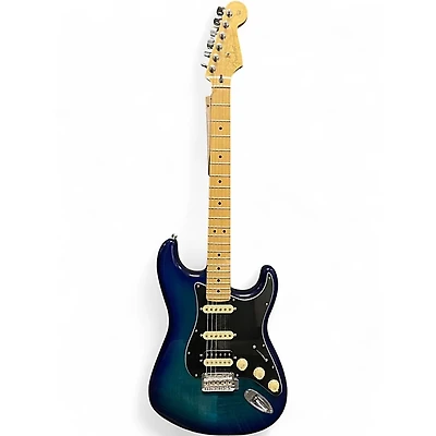 Used Fender Player Plus Stratocaster Blue Burst Solid Body Electric Guitar
