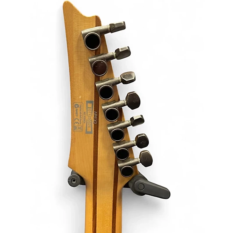 Used Ibanez Apex2 Munky Signature 7 String Green Solid Body Electric Guitar