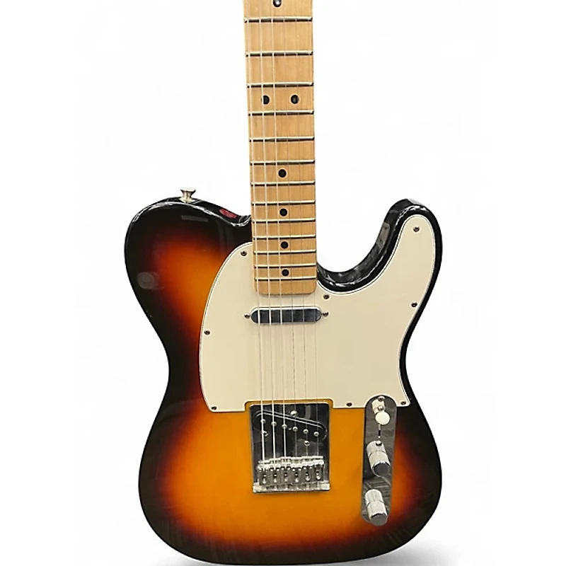 Used Fender Standard Telecaster Brown Sunburst Solid Body Electric Guitar