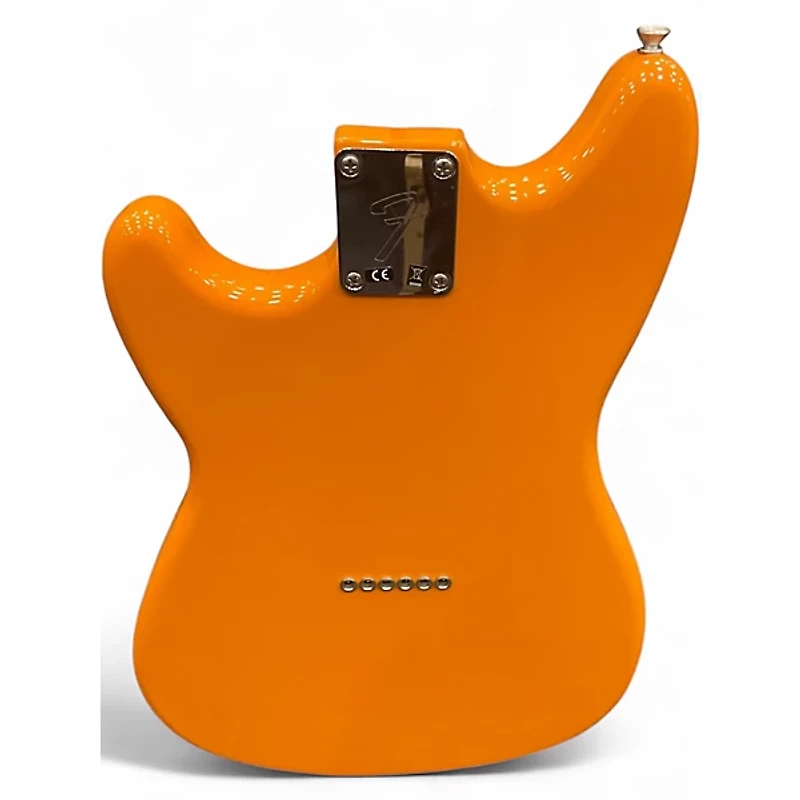 Used Fender Duo Sonic Orange Solid Body Electric Guitar