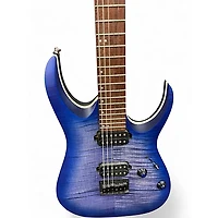 Used Ibanez RGA42FM Blue Solid Body Electric Guitar