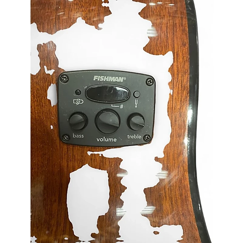 Used Fender CB-60SCE Natural Acoustic Bass Guitar