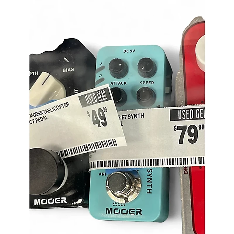 Used Mooer E7 SYNTH Effect Pedal