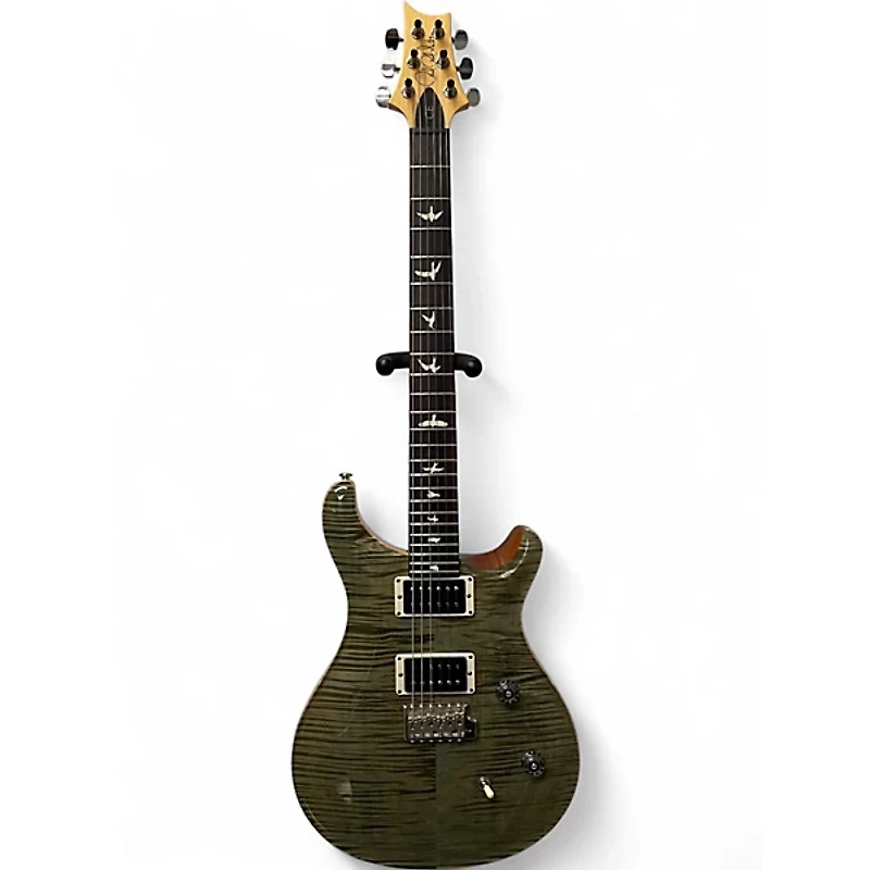 Used PRS CE24 Trampas Green Solid Body Electric Guitar