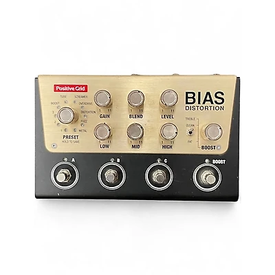 Used Positive Grid BIAS DISTORTION Effect Pedal