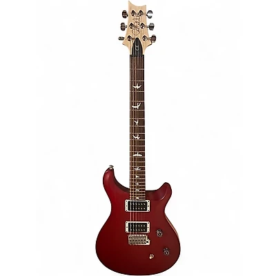 Used PRS CE24 Red Solid Body Electric Guitar