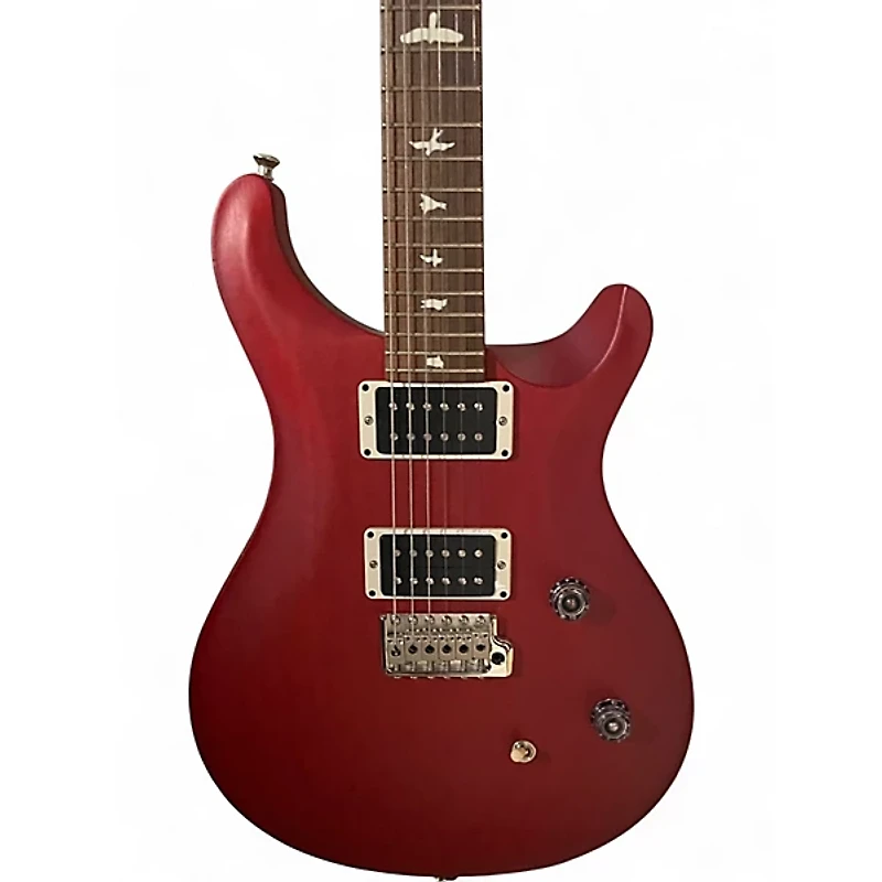 Used PRS CE24 Red Solid Body Electric Guitar