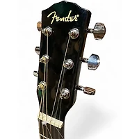 Used Fender CD60 Dreadnought Black Acoustic Guitar