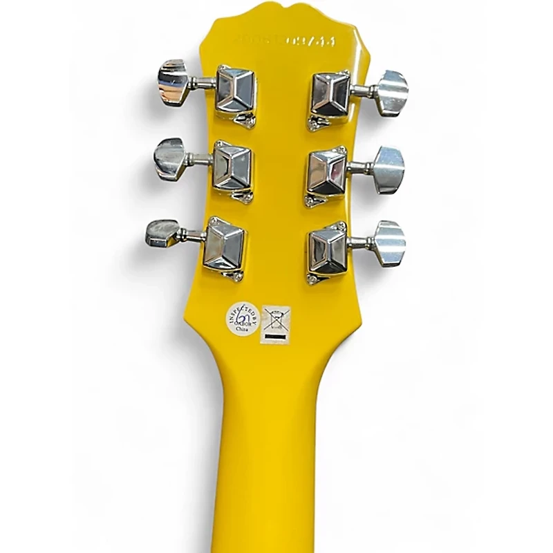 Used Epiphone Les Paul SL Yellow Solid Body Electric Guitar