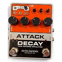 Used Electro-Harmonix ATTACK DECAY TAPE REVERSE SIMULATOR Effect Pedal