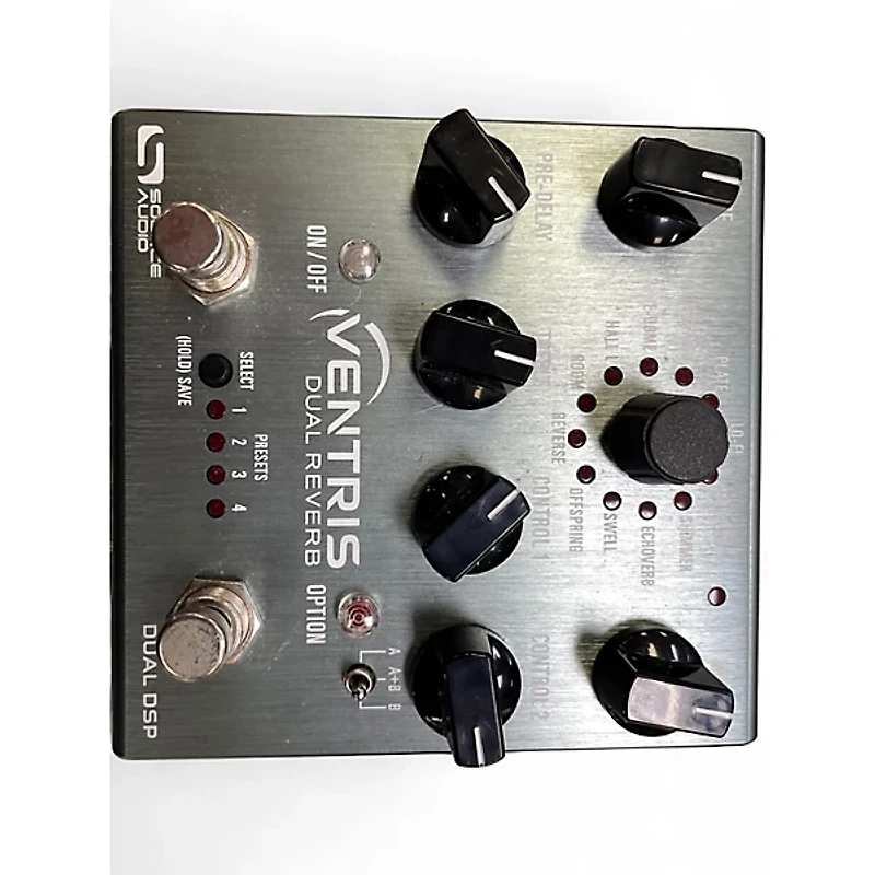 Used Source Audio VENTRIS DUAL REVERB Effect Pedal