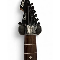 Used Schecter Guitar Research A7 Black Solid Body Electric Guitar