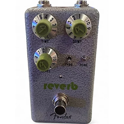 Used Fender Hammertone Reverb Effect Pedal