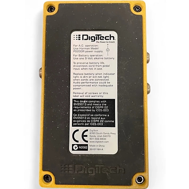 Used DigiTech Crossroads Eric Clapton Overdrive Effect Pedal