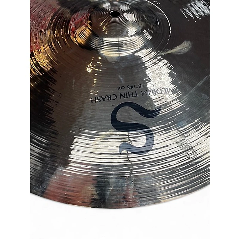 Used Zildjian 18in S Family Medium Thin Crash Cymbal