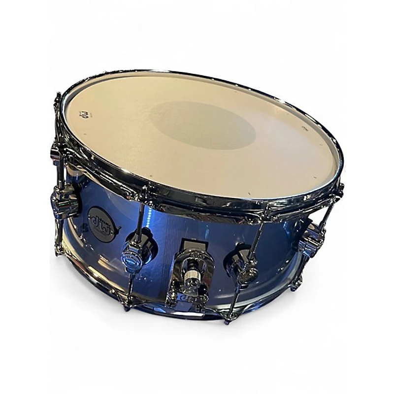 Used DW 14X6.5 Design Series Acrylic Snare Smoke Drum