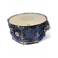 Used DW 14X6.5 Design Series Acrylic Snare Smoke Drum