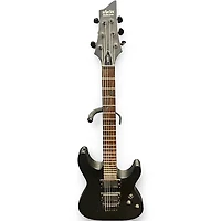Used Schecter Guitar Research Damien 6 Black Solid Body Electric Guitar