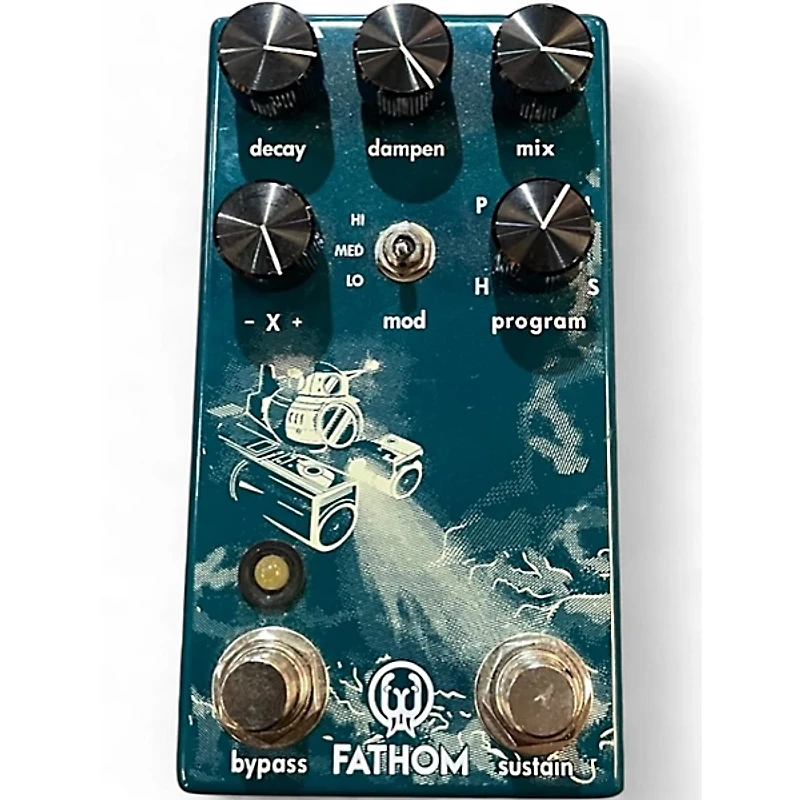 Used Walrus Audio Fathom Reverb Effect Pedal
