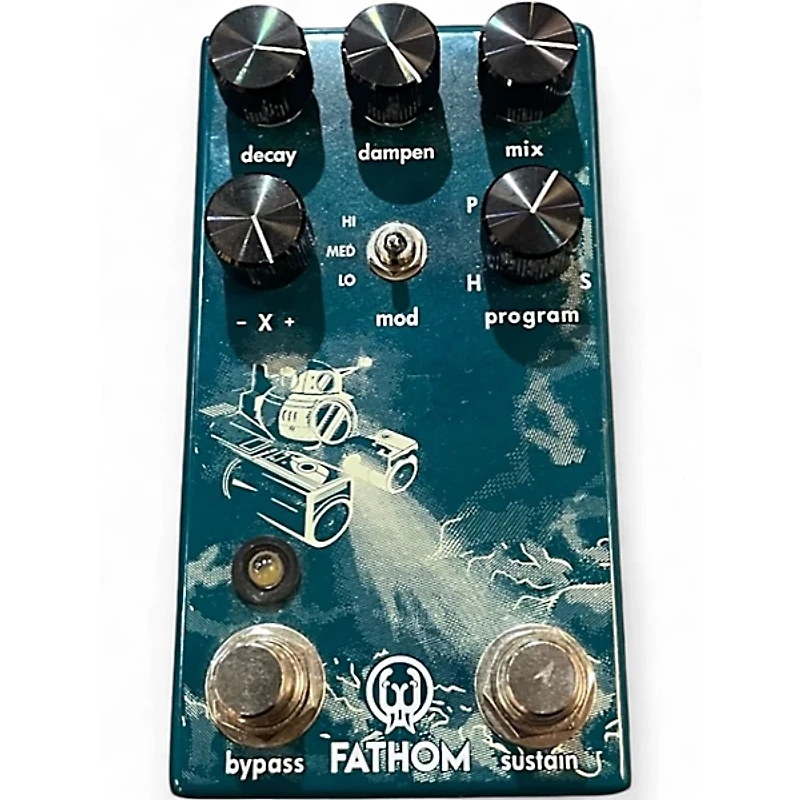 Used Walrus Audio Fathom Reverb Effect Pedal