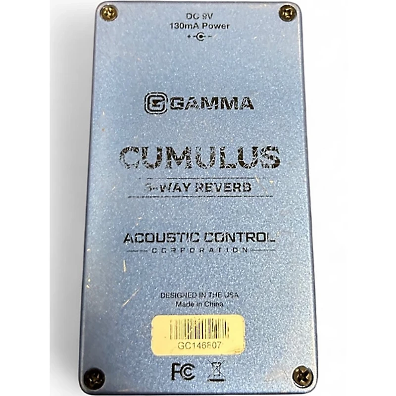 Used GAMMA CUMULUS Effect Pedal