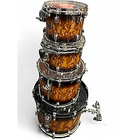 Used TAMA 4 Piece Starclassic MOLTEN BROWN BURST Drum Kit